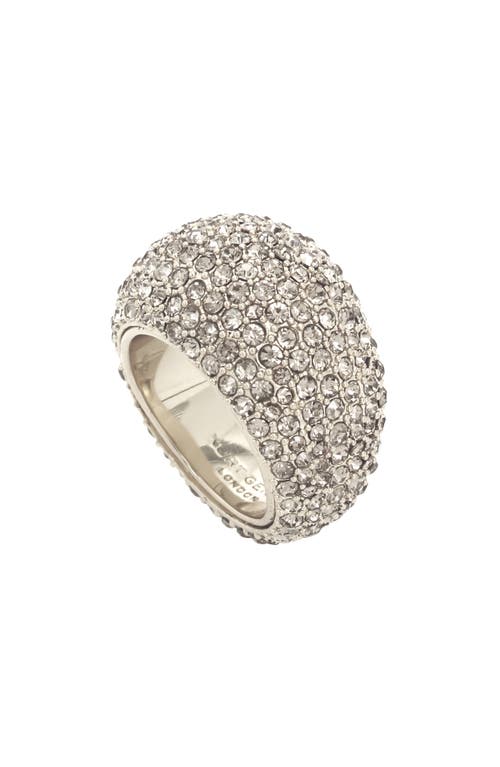KURT GEIGER KURT GEIGER LONDON PAVÉ DOME COCKTAIL RING