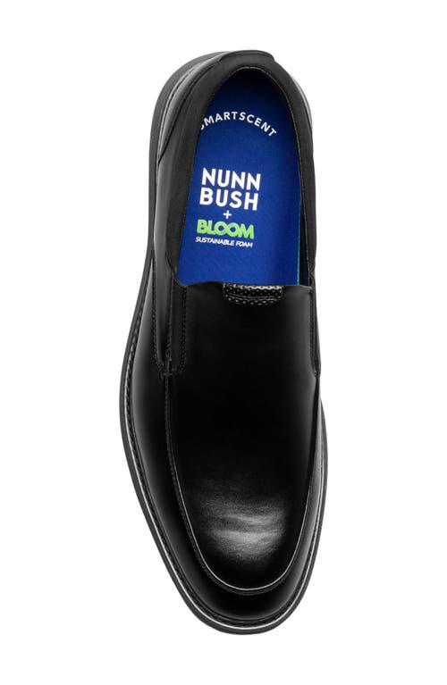 Nunn Bush Chase Moc Toe Slip-on In Black