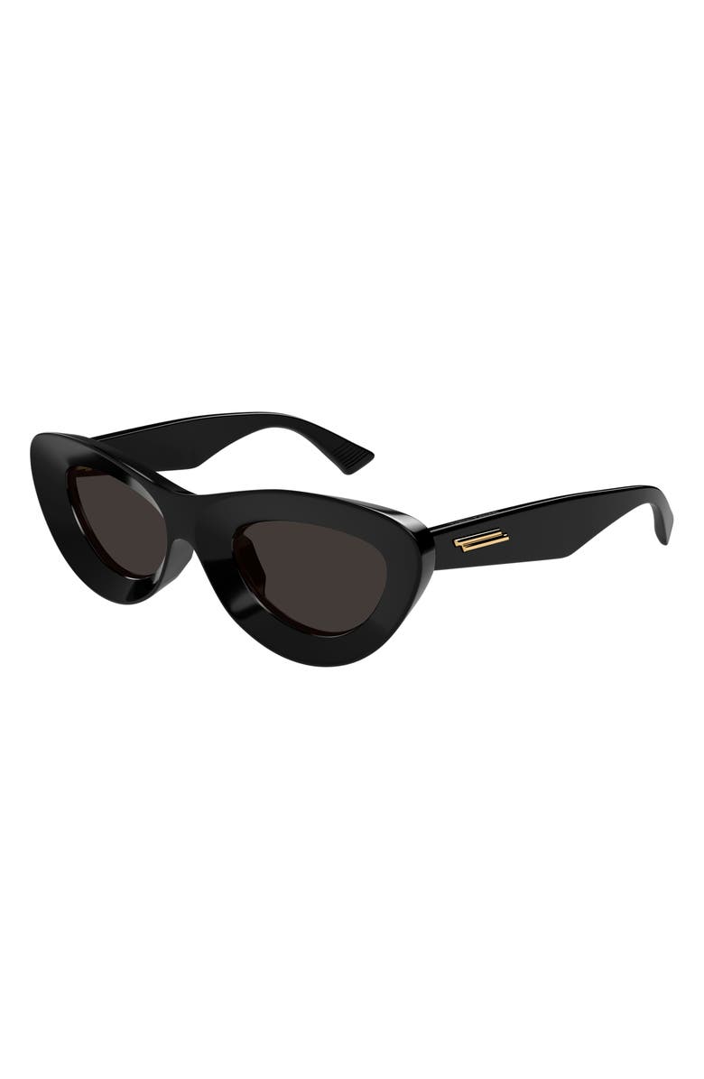 Bottega Veneta 51mm Cat Eye Sunglasses, Alternate, color, 