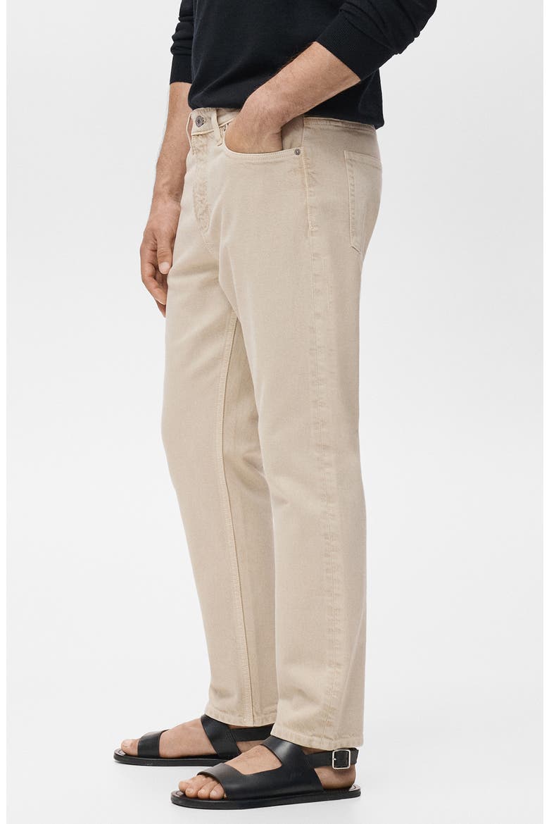 Ben Tapered Jeans, Alternate, color, SAND