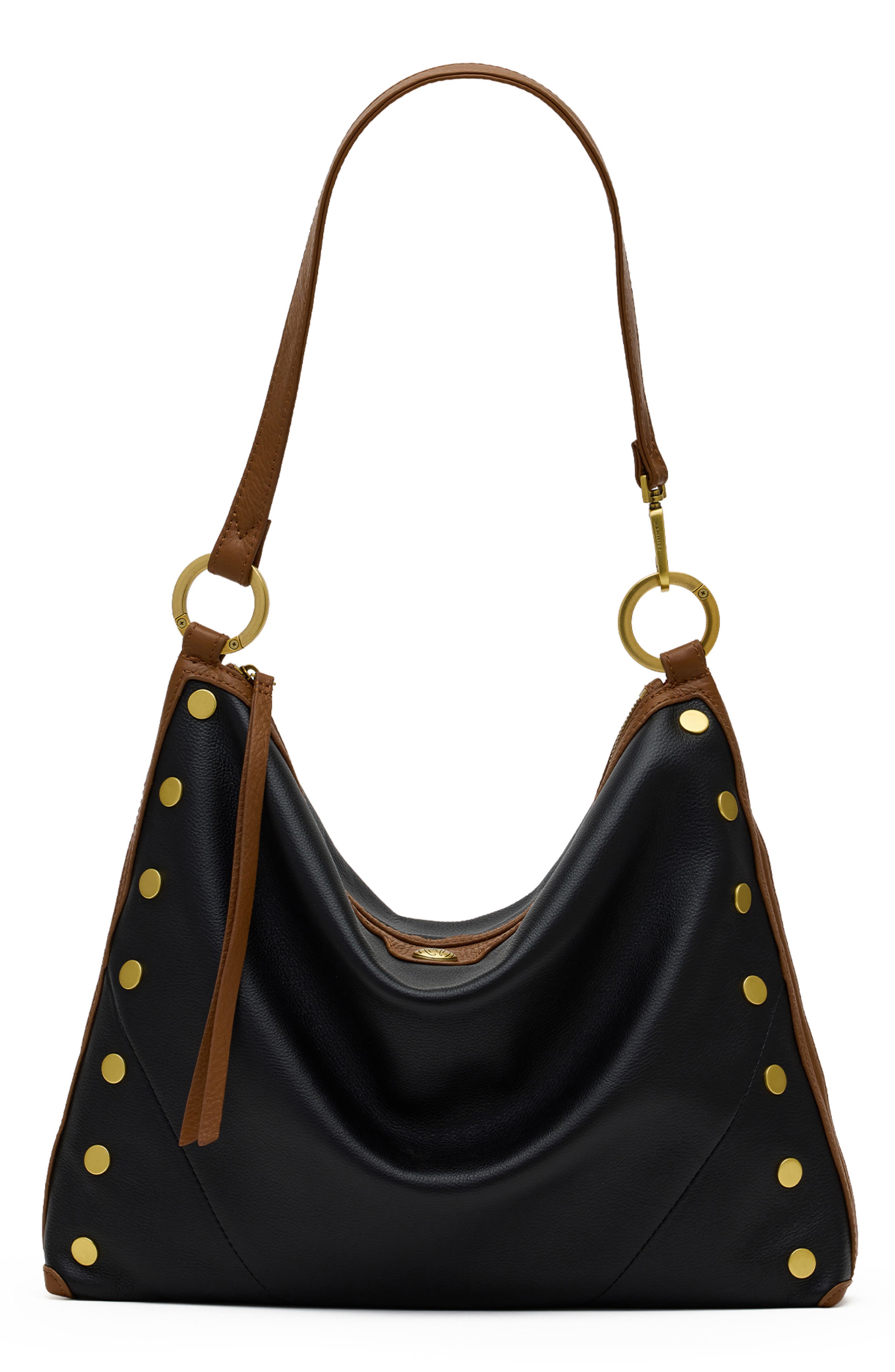 Kyle Large Leather Hobo, Main, color, EAST END/ ANTIQUE GOLD