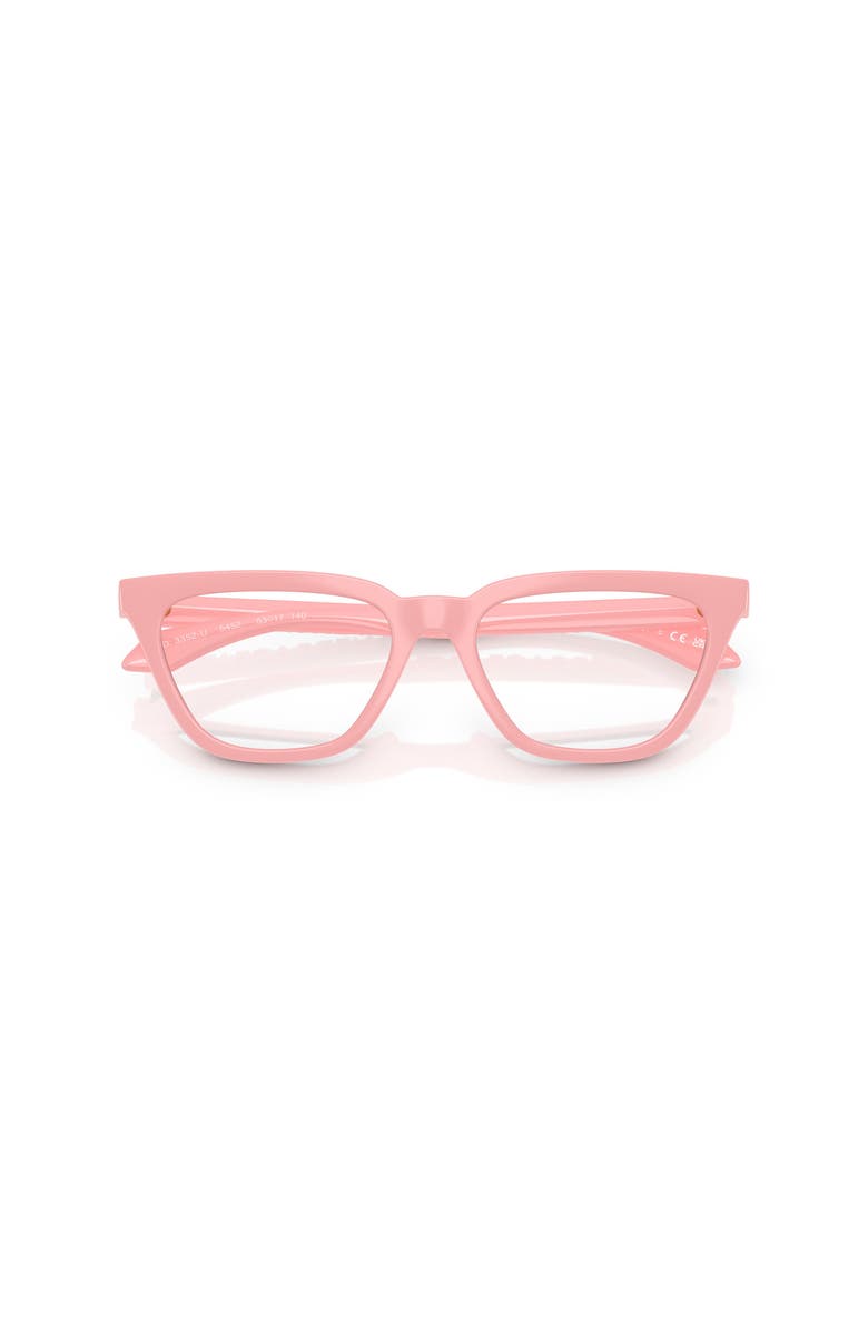 Versace 53mm Cat Eye optical glasses, Alternate, color, Pink