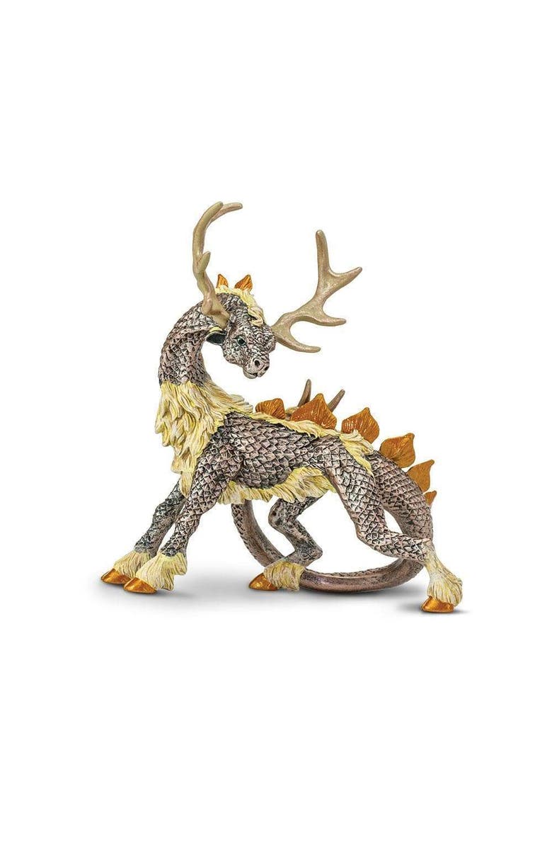 Safari Ltd. Stag Dragon Kids Toy Figure, Main, color, NO COLOR