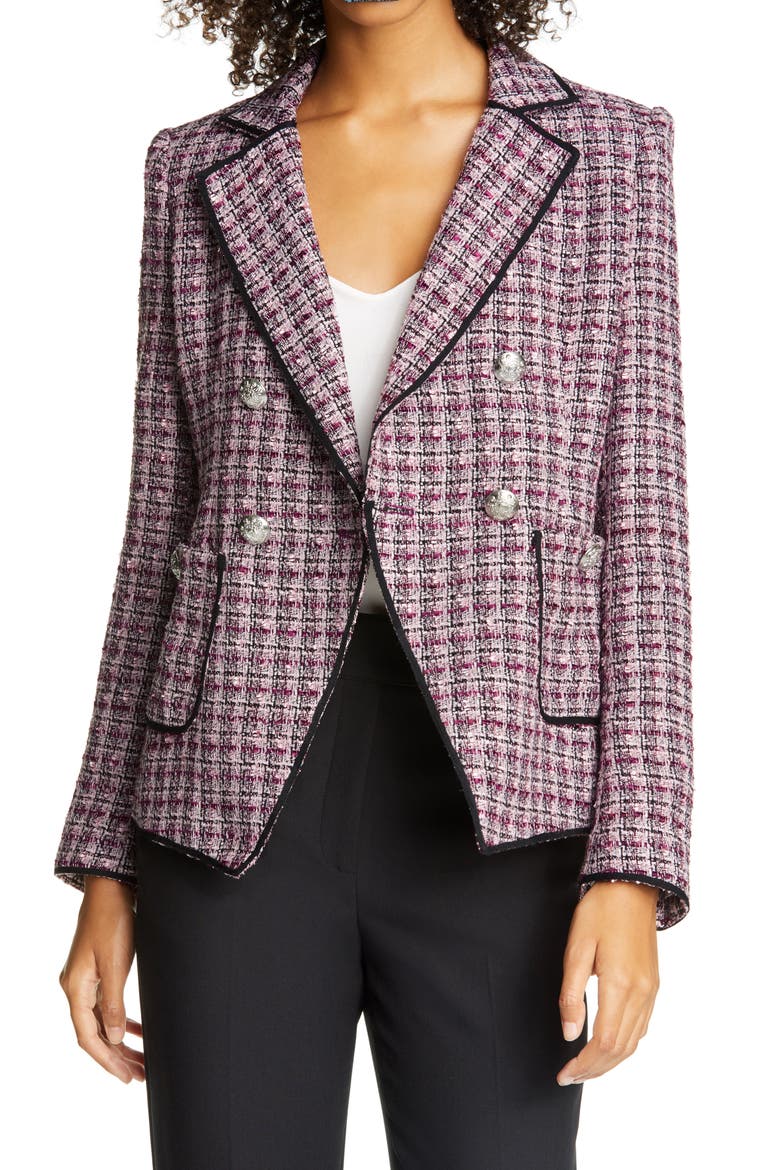 Theron Tweed Jacket, Main, color, MULTI