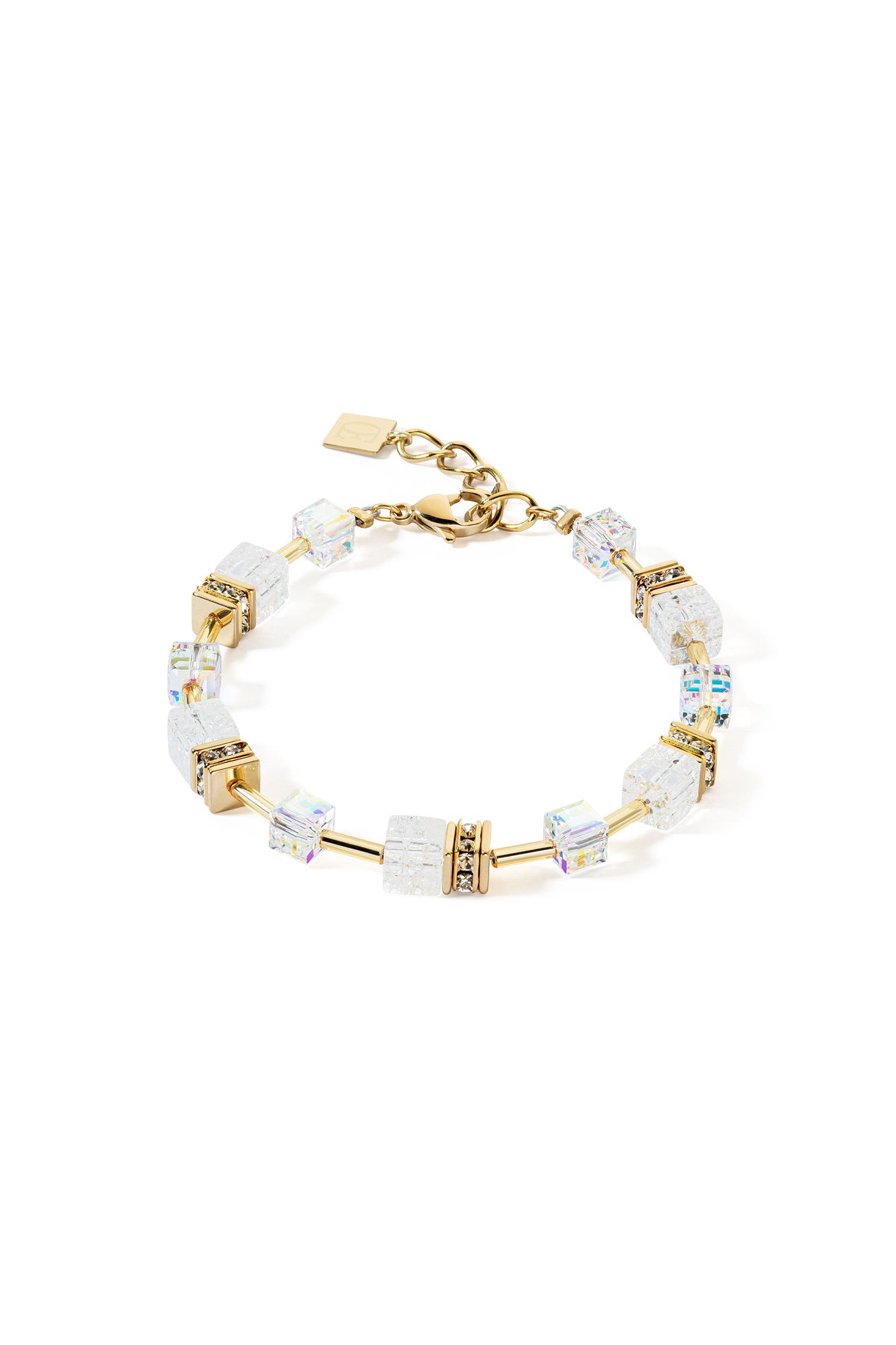selected Gold White