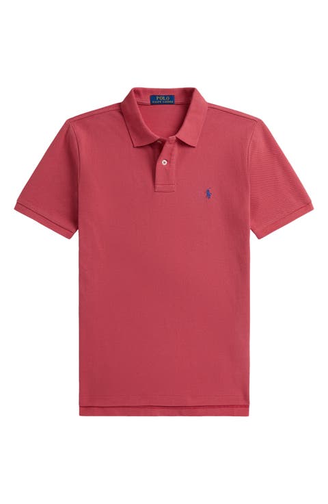 Kids' Cotton Mesh Polo (Big Kid)