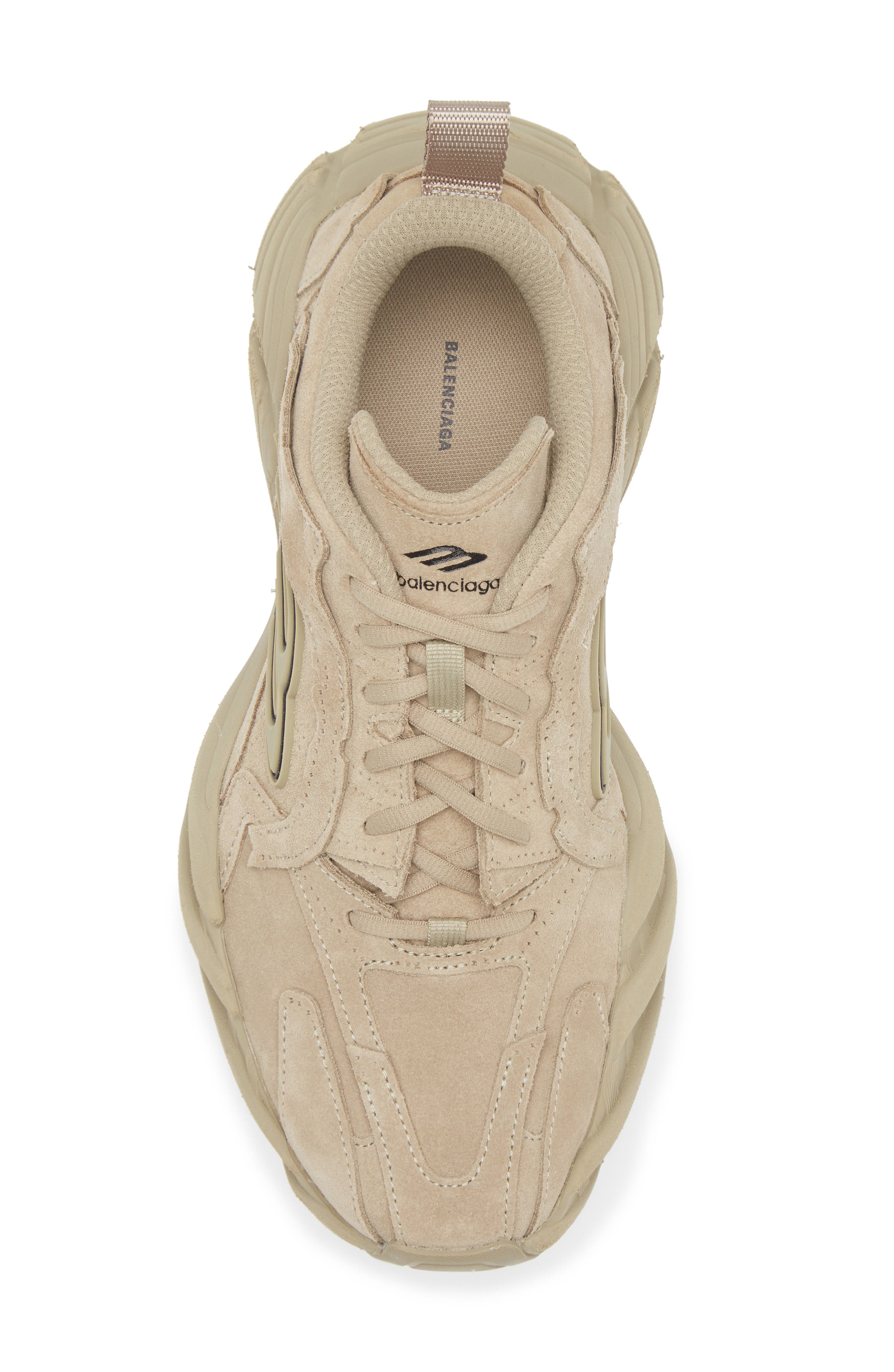 Balenciaga Monday 3B Logo Low Top Sneaker, Alternate, color, Beige