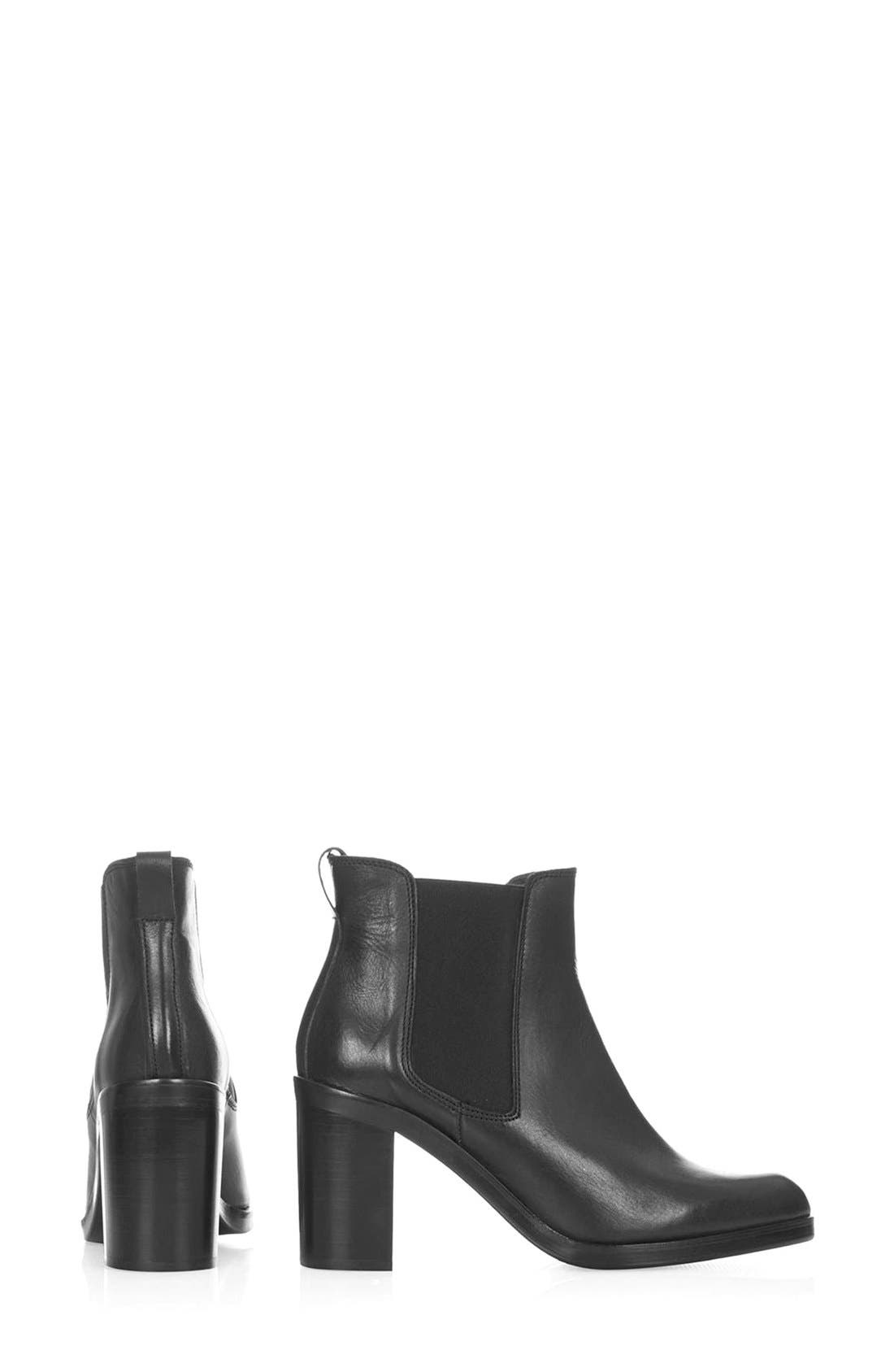 'Missile' Chelsea Boot, Alternate, color, BLACK