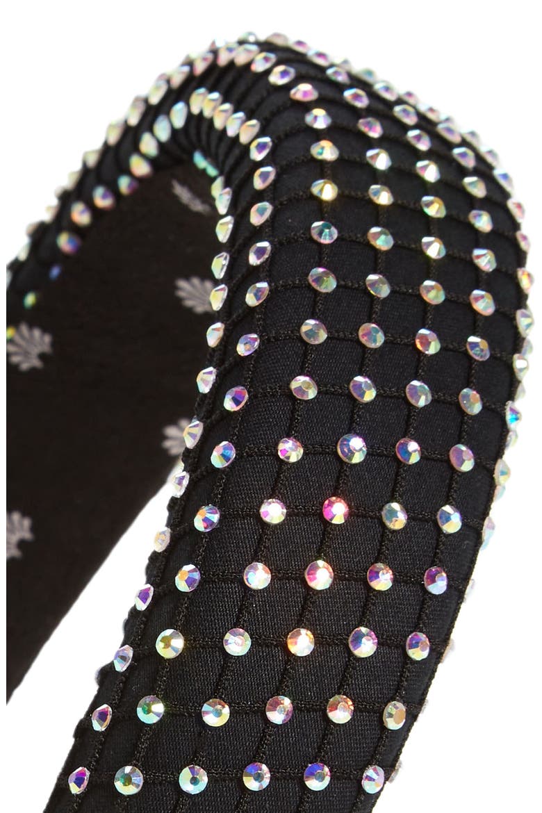 Alice Rhinestone Mesh Headband, Alternate, color, TECHNICOLOR