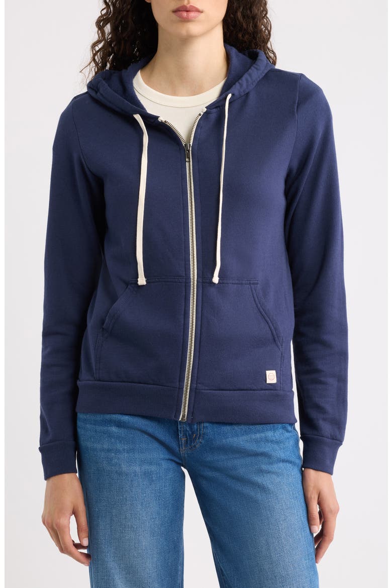Afternoon Full Zip Hoodie, Alternate, color, TRUE NAVY