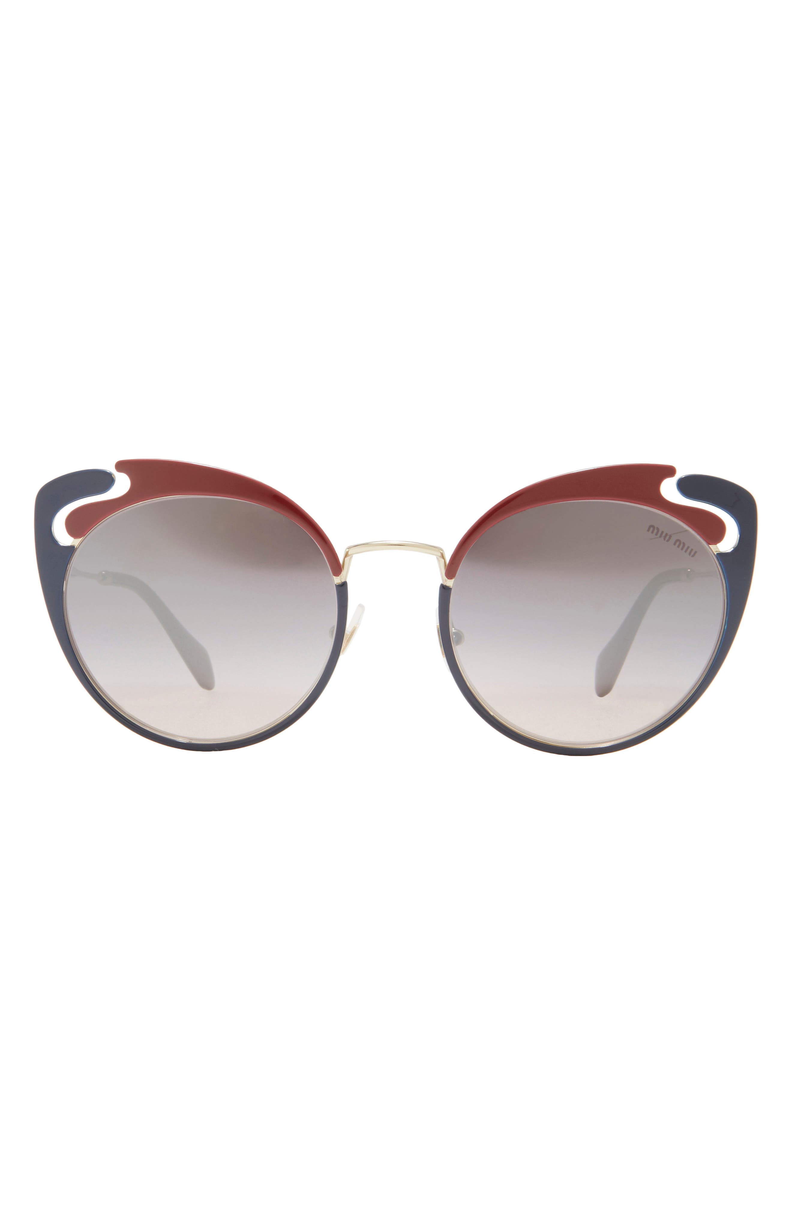 Miu Miu 54mm Noir Evolution Cateye Sunglasses