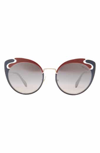 Miu Miu 54mm Noir Evolution Cateye Sunglasses