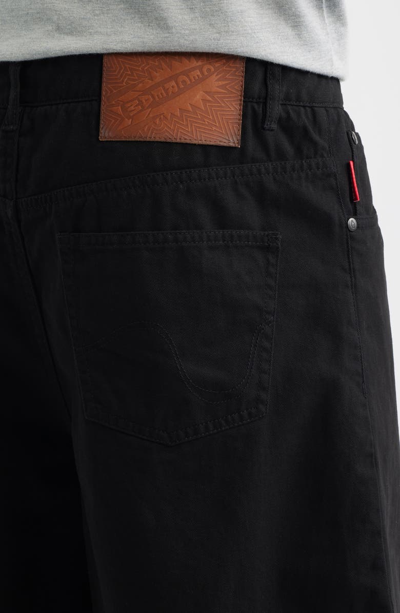 ICECREAM Fenton 5-Pocket Cotton Twill Shorts, Alternate, color, Black