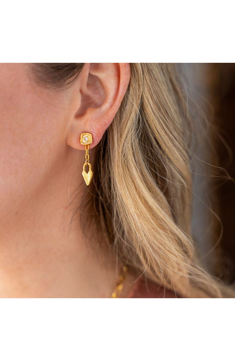 Loni Paul Jewelry Delicate Heart Earrings, Alternate, color,