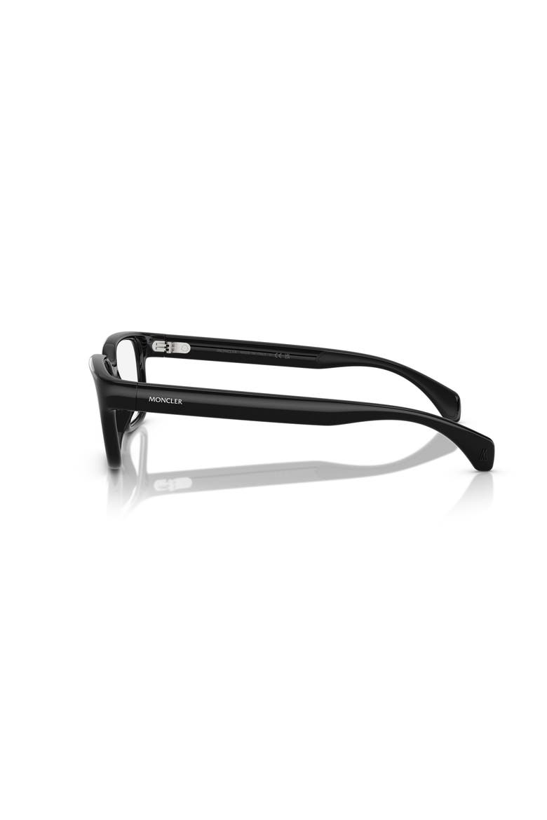 57mm Rectangle optical glasses, Alternate, color, Black