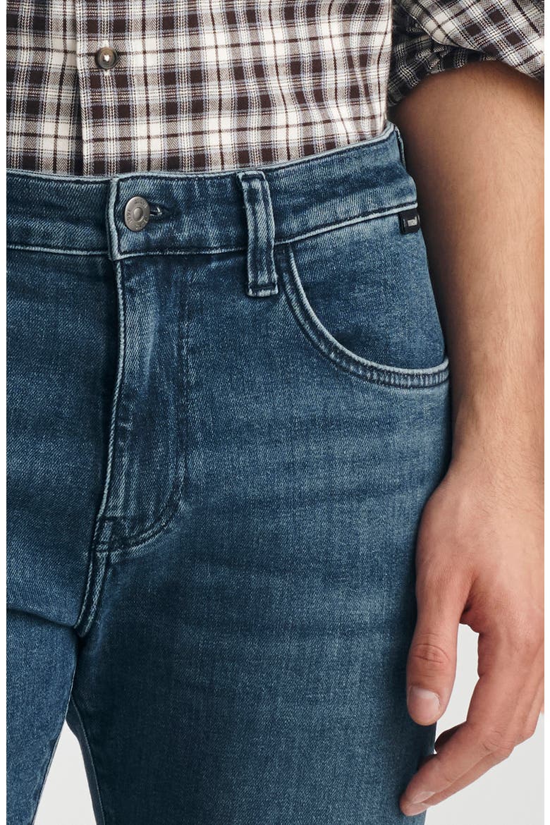 Marcus Slim Straight Leg Jeans, Alternate, color, MID FEATHER
