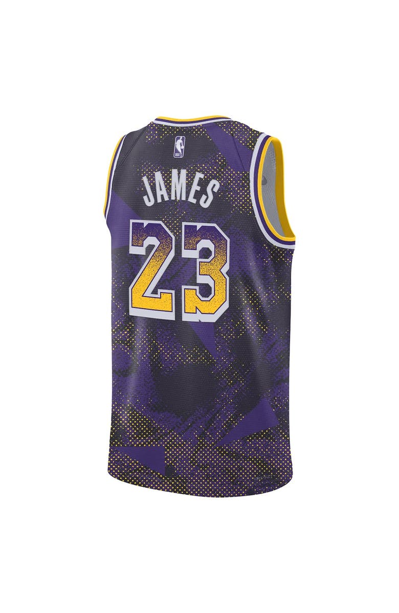 Nike Unisex Nike LeBron James Purple Los Angeles Lakers 2025 Select Series Swingman Player Jersey, Alternate, color, Purple