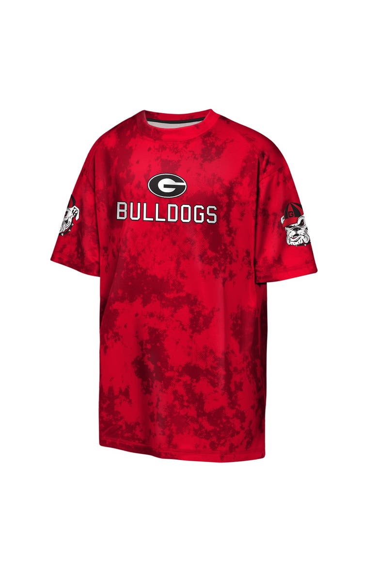 Youth Outerstuff  Red Georgia Bulldogs Off-Side Sublimated T-Shirt, Alternate, color, Red