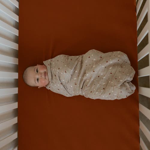 Parker Baby Co. Crib Sheets In Clay