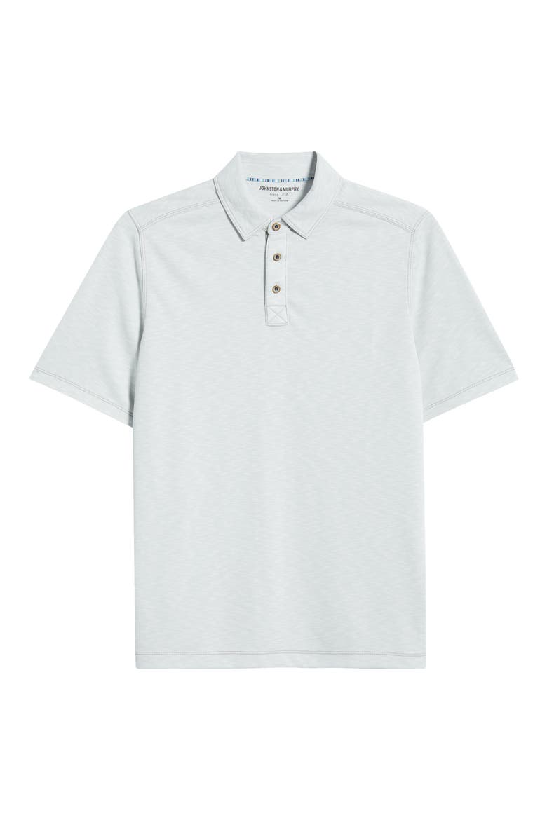 Vintage Slub Polo, Alternate, color, LIGHT GREY