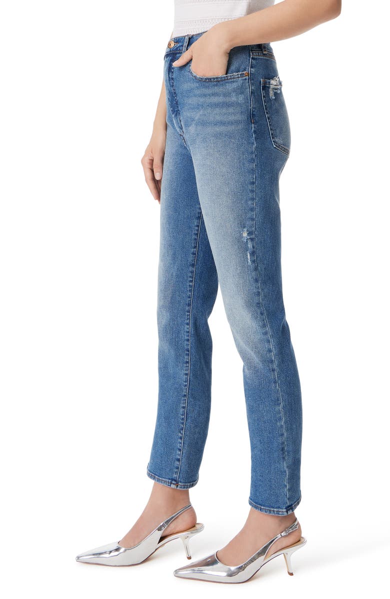 Sam Edelman High Waist Stovepipe Jeans, Alternate, color, 