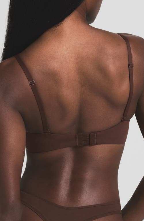 Skims Fits Everybody Unlined Demi Bra In Cocoa