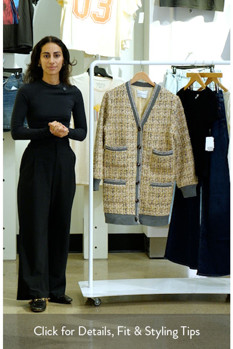 Bouclé Coat video