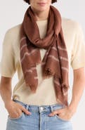 Longchamp Le Pliage Cuir Cashmere Blend Scarf