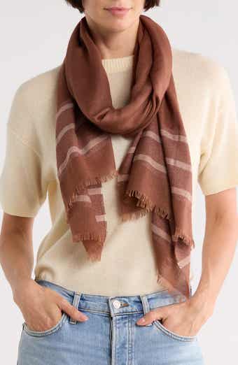 Le Pliage Cuir Cashmere Blend Scarf