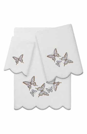 3-Piece Brittney Embroidered Turkish Cotton Towel Set
