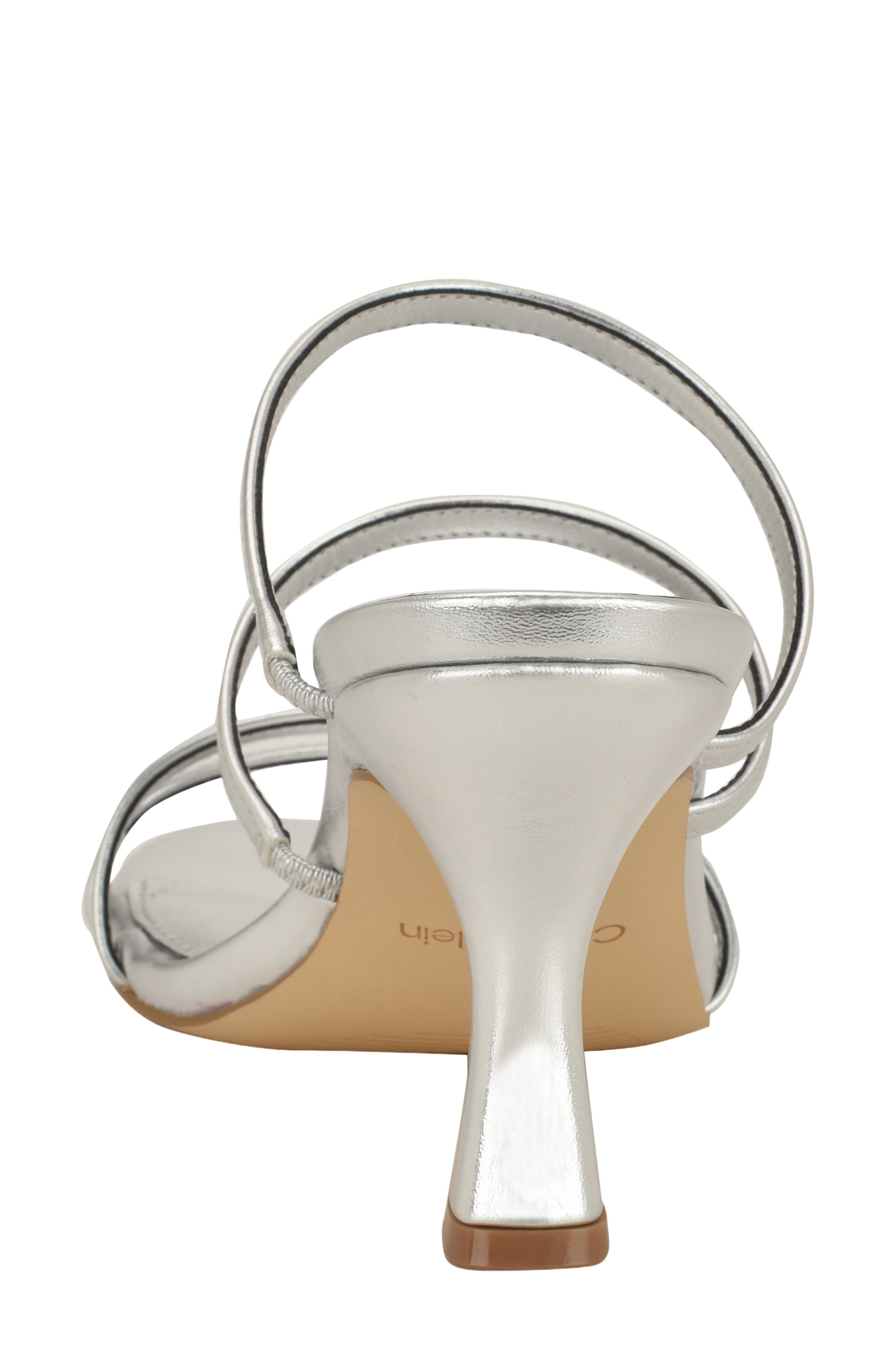 Calvin Klein Jayla Sandal, Alternate, color, Silver 040