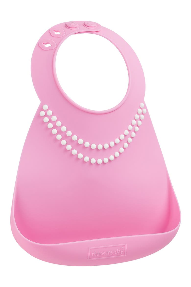 Breakfast at Mom's Bib, Main, color, PINK