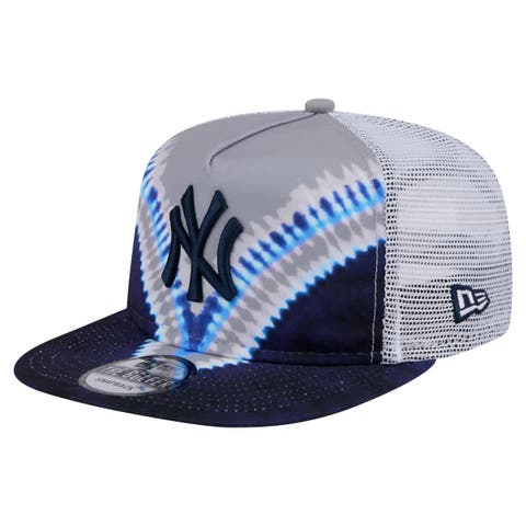 Men's New Era New York Yankees Tie-Dye Golfer Trucker Adjustable Hat