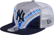 New Era Men's New Era New York Yankees Tie-Dye Golfer Trucker Adjustable Hat