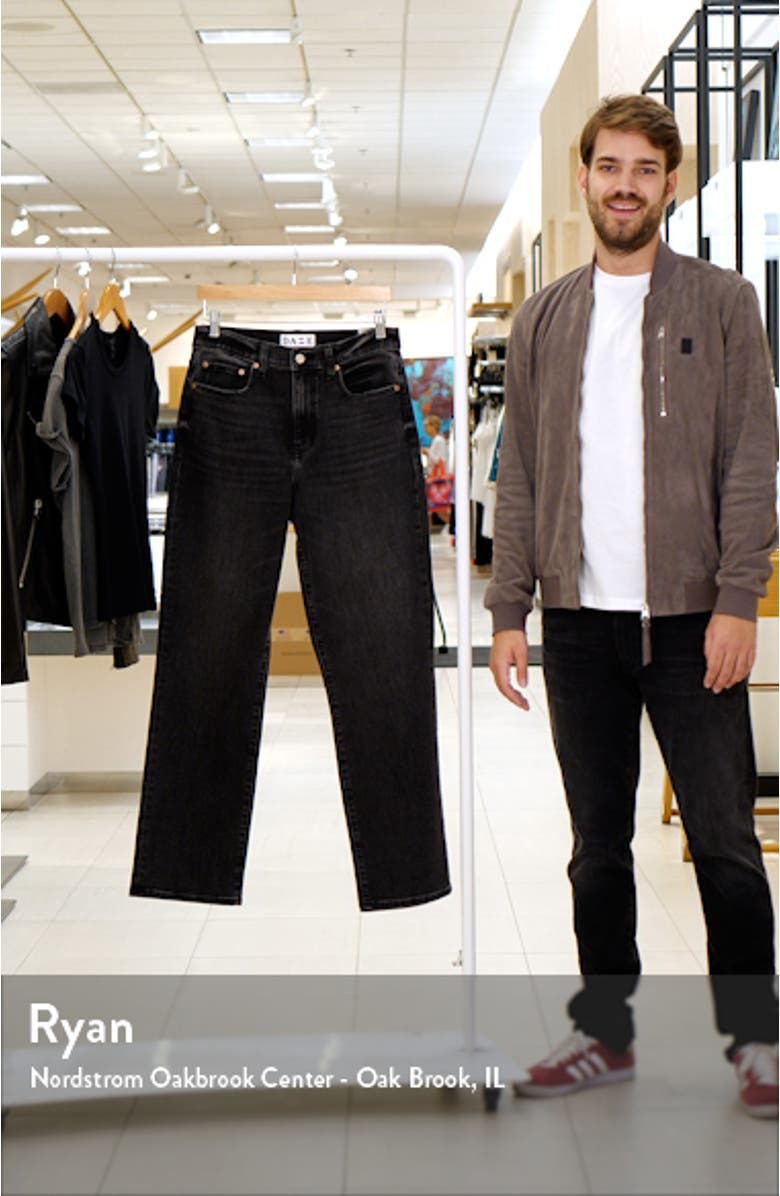 Sundaze High Waist Straight Leg Jeans, sales video thumbnail