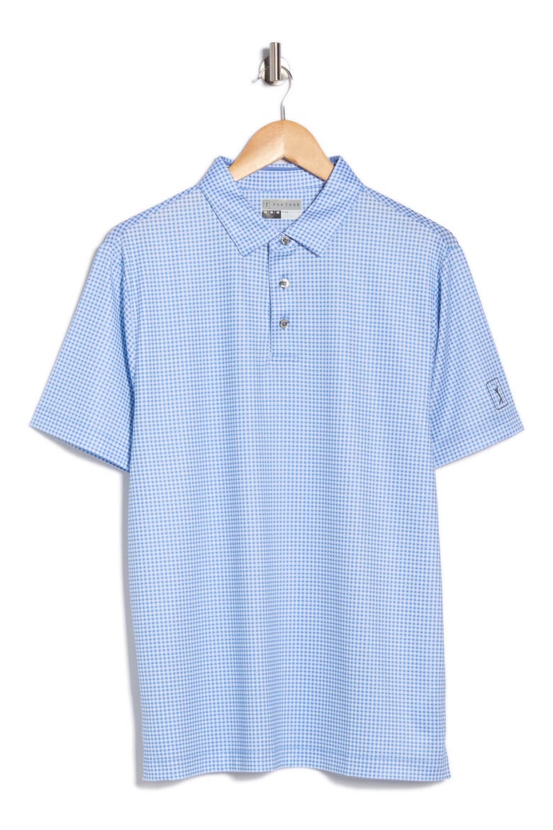 Short Sleeve Printed Polo, Alternate, color, TOP O THE MORNING