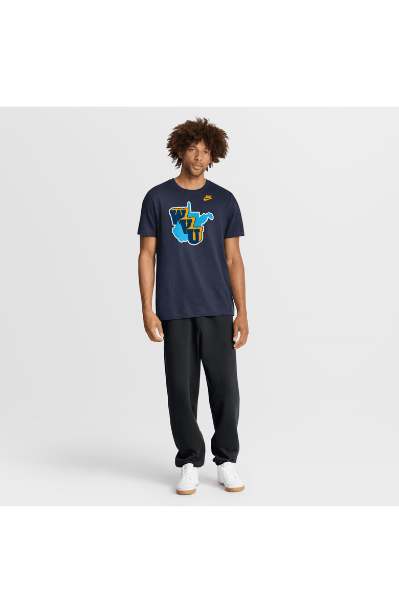 Nike Men
s Nike Navy West Virginia Mountaineers 1965 Throwback T-Shirt, Alternate, color, Navy