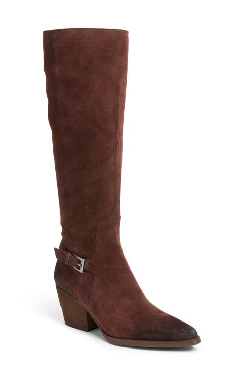 Wren Buckle Knee High Boot