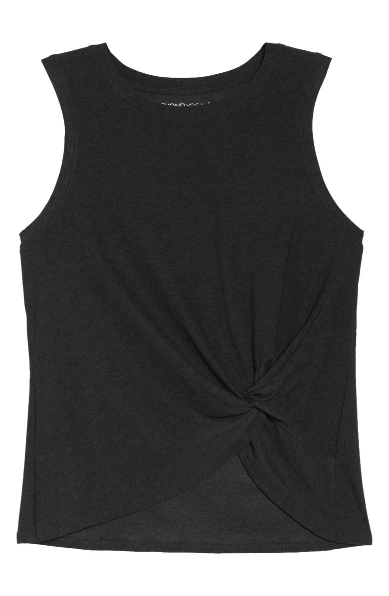 Beyond Yoga Front Twist Muscle Tank, Alternate, color, 