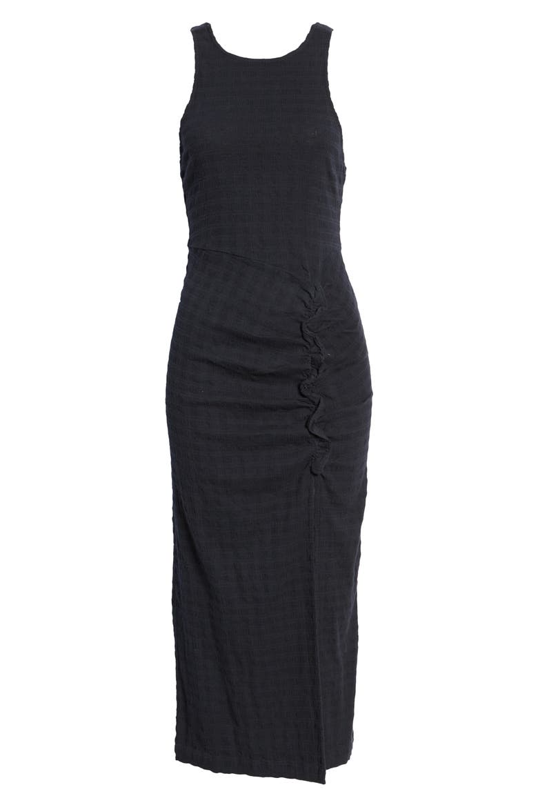 Kokomo Sleeveless Midi Dress, Alternate, color, BLACK