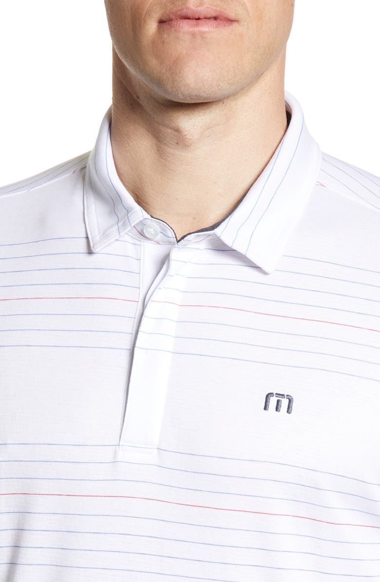 TravisMathew Gooden Regular Fit Stripe Polo, Alternate, color, 