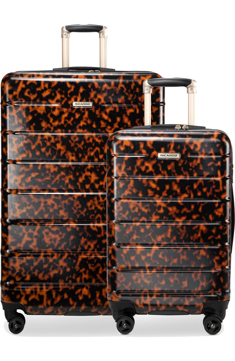 Ricardo Beverly Hills Cambria Hardside Luggage 2-Piece Set, Main, color, Tortoise
