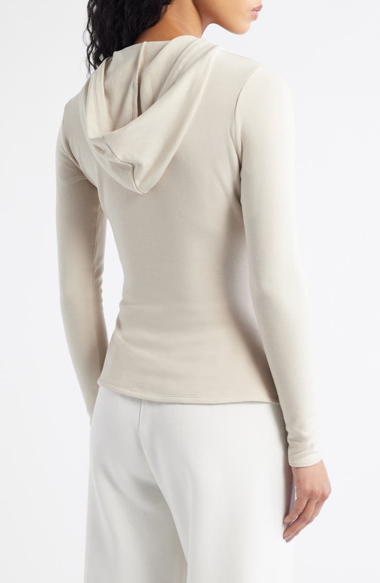 ARTLESS FOREVER Leni Hooded Top, Alternate, color, Stone