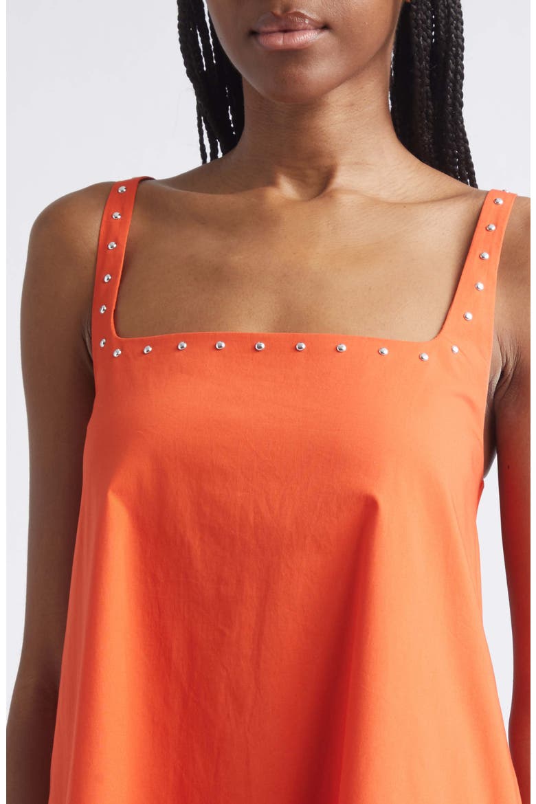 Brio Studded Swing Minidress, Alternate, color, KOI STUDS