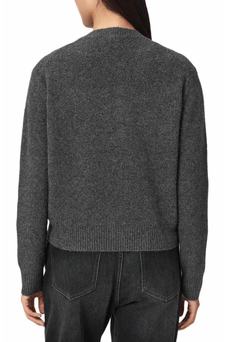 Effie Zip Cardigan, Alternate, color, GREY