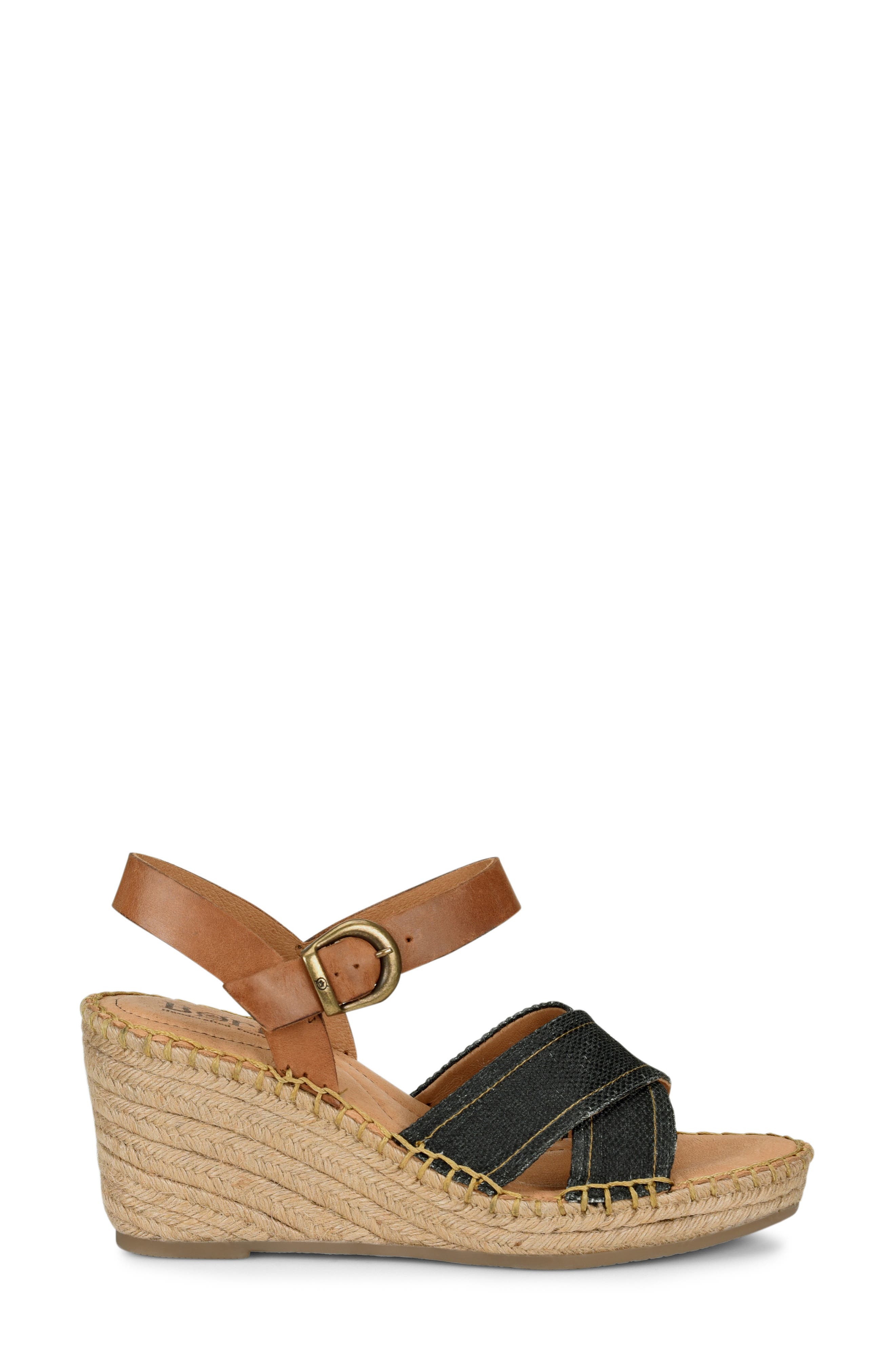 Børn Payette Wedge Sandal, Alternate, color, 