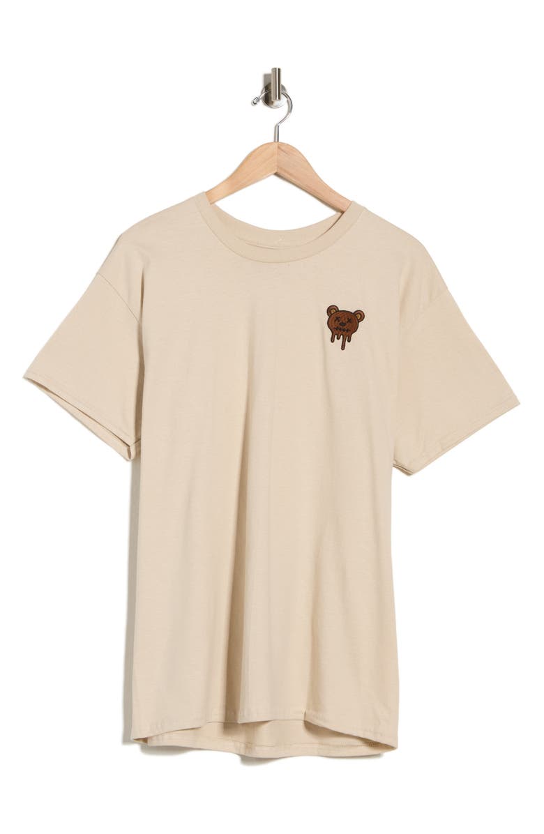 RIOT SOCIETY Melting Teddy Cotton Graphic T-Shirt, Alternate, color,