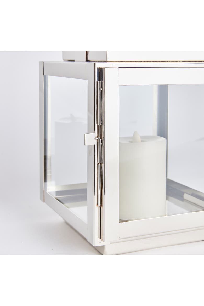 Adwin Outdoor Lantern, Alternate, color, Silver