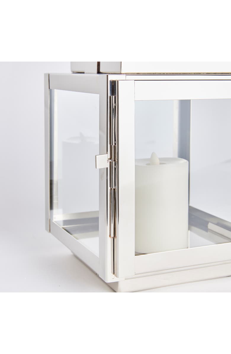 Napa Home & Garden Adwin Outdoor Lantern, Alternate, color, Silver