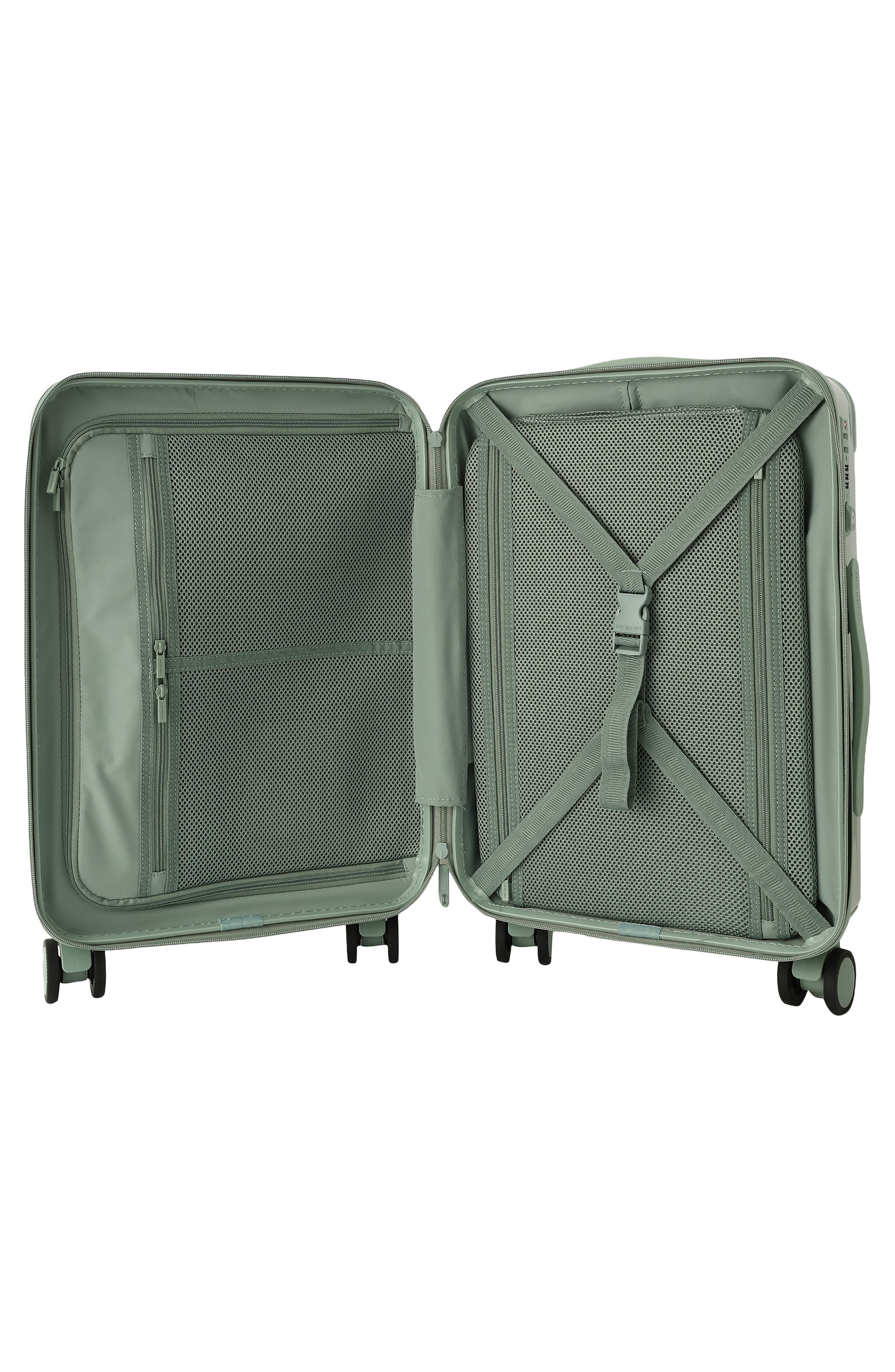 Hedgren Nostos Glossy Spinner Carry-On, Alternate, color, Laguna